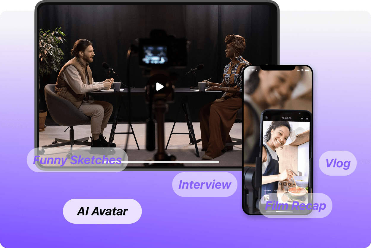 AI generated TikTok ad from static image