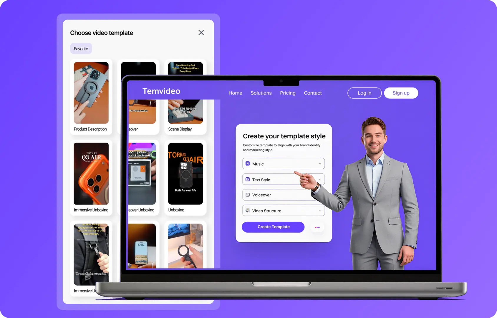 AI generated TikTok ad from static image